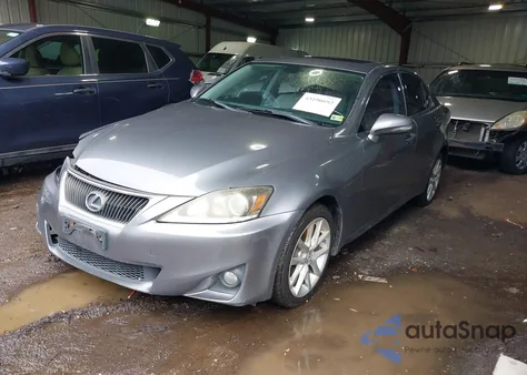 2012 Lexus Is 250 z USA, uszkodzony, nr VIN JTHCF5C26C5060683